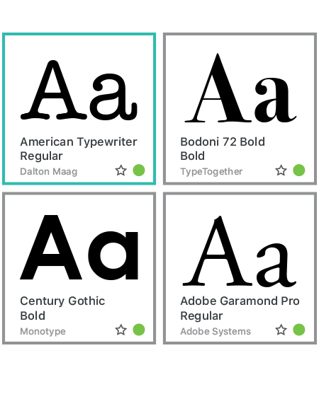 download font from universal type client